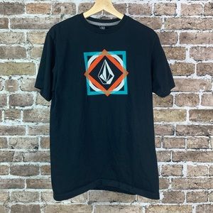 Volcom Black Mens T-Shirt Size Medium